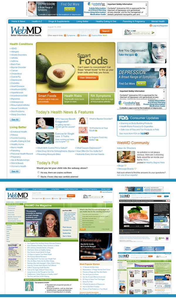 WebMD project image 1